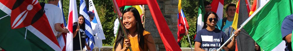 Students at Unity Day Celebration